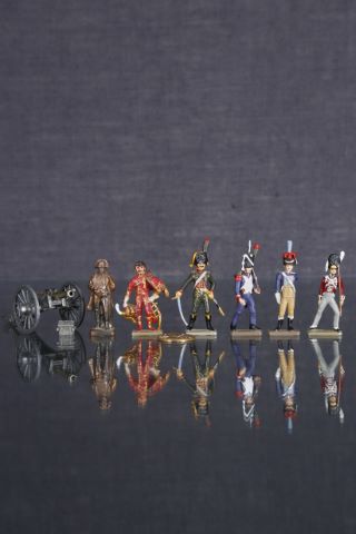 5 soldats de plomb Napoléoniens