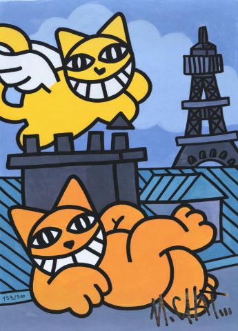 Mr Chat (né en 1977) Chat Paris