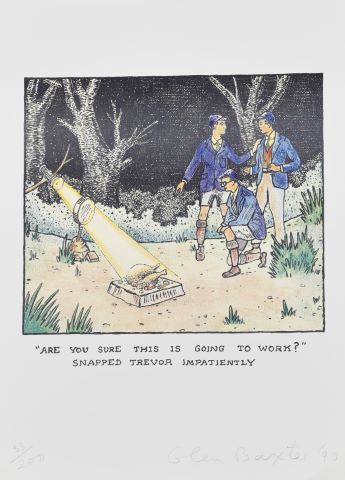 Glen Baxter (né en 1944) Are you sure this is...