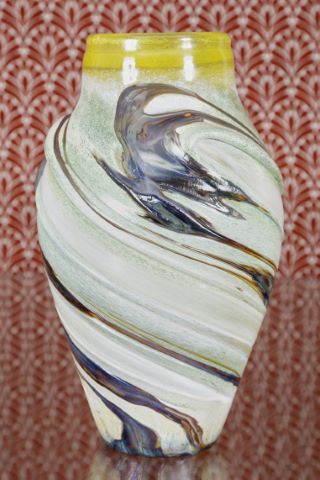 Joumani Mérot (XXe-XXIe siècle) Vase piriforme