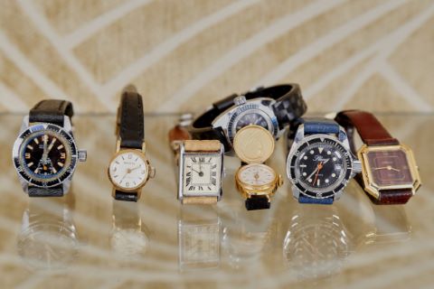 8 montres bracelet de dame