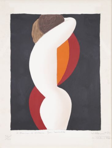 Bernard Villemot (1911-1990) Femme nue