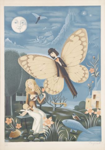 La Belle et le papillon