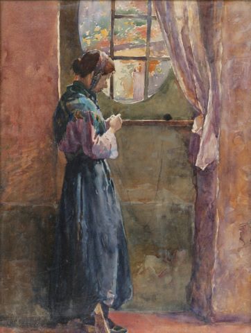 Femme à la couture