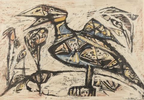 Suzanne Rodillon (1916-1988) Oiseau