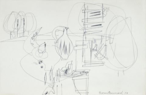 François Baron-Renouard (1918-2009) Composition