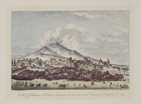 Paire de gravures