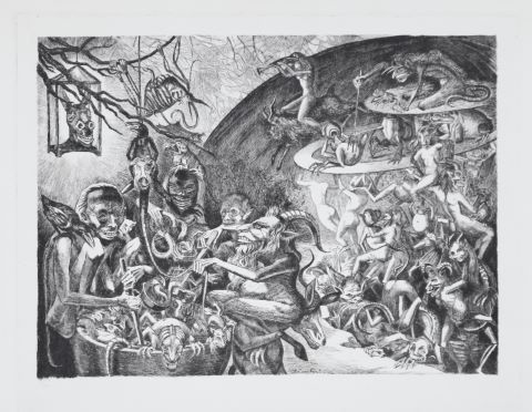 Ensemble de 6 gravures diverses
