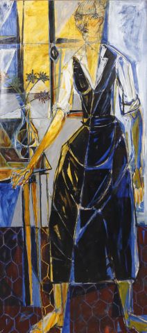Portrait de femme en pied