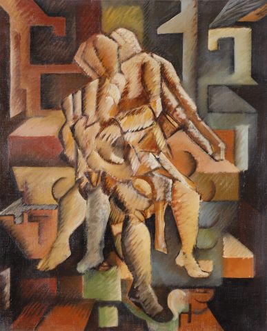 Couple enlacé