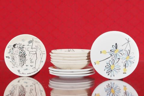 10 assiettes