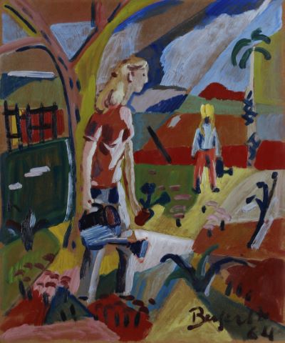 Hermanus Berserik (1921-2002) Le Jardin