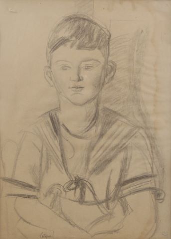 Portrait présumé du fils de l’artiste