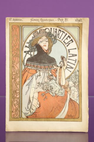Alphonse Mucha (1860-1939) Au quartier latin