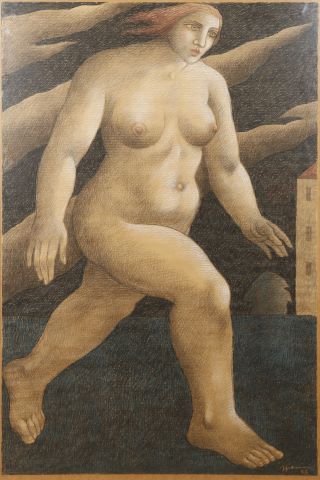 Mara Marini ? Femme marchant