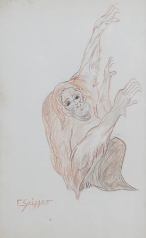 Gaston Suisse (1896-1988) Orang-outan