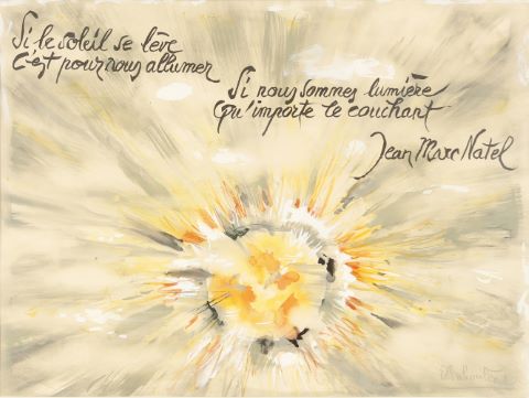 Eugène Baboulène (1905-1994) Si le soleil se lève
