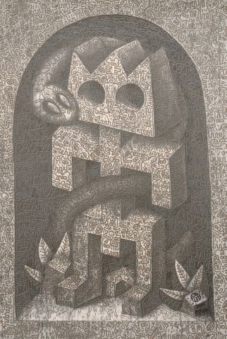 Speedy Graphito (né en 1961) Jungle Fever