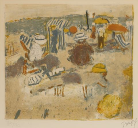 Scène de plage