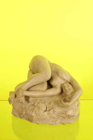 Maurice Gottlob (1885-1970) Femme recroquevillée...