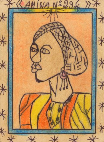 Frédéric Bruly Bouabré (1923-2014) Amina