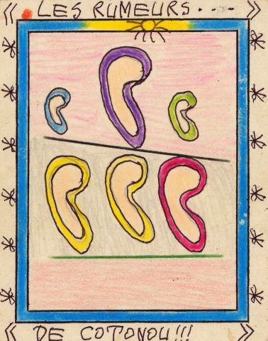 Frédéric Bruly Bouabré (1923-2014) Les Rumeurs [2...