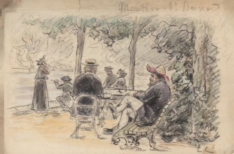 10 dessins sur papiers