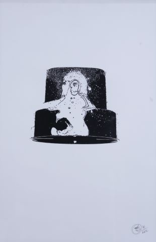 Nick Walker (né en 1969) Black Nozzle