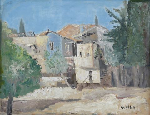 Guylbo (1897 - ?) Vue d’un village