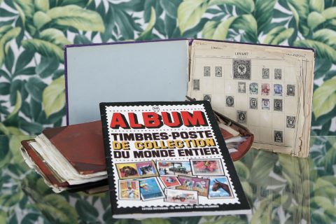 Collection de timbres