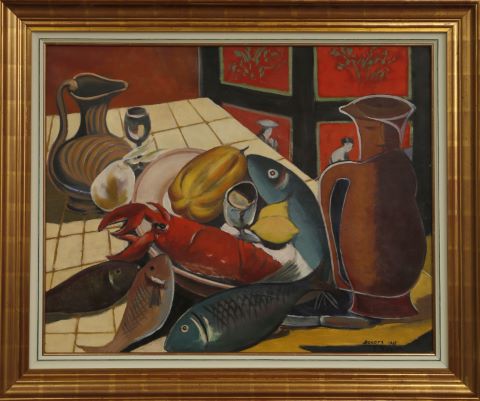 Léopold Reigner (1897-1981) Nature morte...