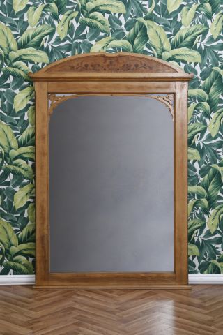 Émile Gallé (1846-1904) Miroir de chambre...