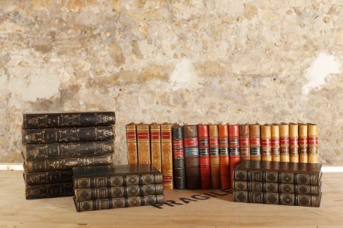 Ensemble de 21 volumes provenant de la villa Salles à…