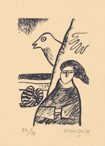 Corneille (1922-2010) Les Coquillages