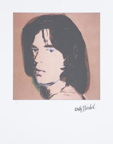 D’après Andy Warhol (1928-1987) Mick Jagger