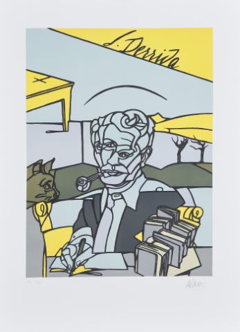 Portrait de Derrida