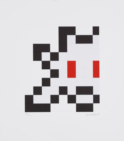Space Invader (né en 1969) Half little big space
