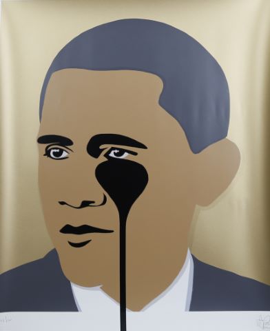 Crying Obama