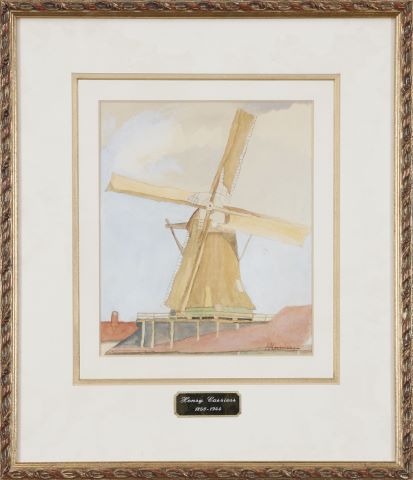Henry Cassiers (1858-1944) Le Moulin