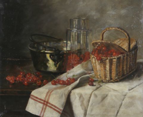 Emmanuel Rousseau (XIXe siècle) Nature morte...