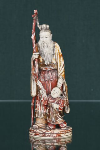 Sage accompagné d’un enfant