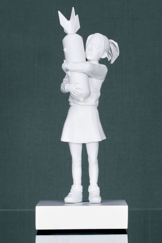 Banksy (né en 1974) et Brandalism Bomb Hugger