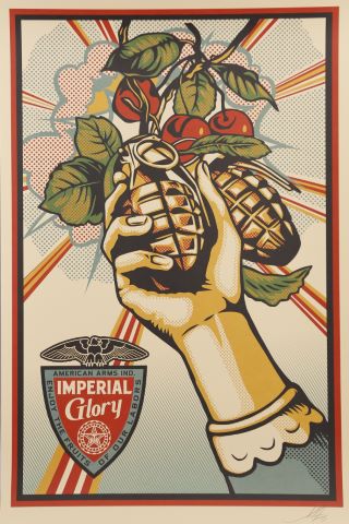 Shepard Fairey (né en 1970) Imperial Glory