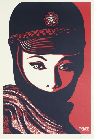 Shepard Fairey (né en 1970) Mujer Fatale