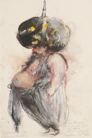 John Macfarlane (né en1948) Le Turc