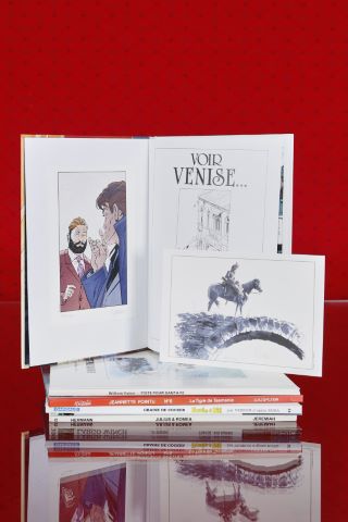 Collectif 6 albums avec ex-libris signés