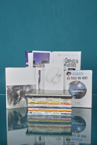 20 albums avec ex-libris numérotés et signés