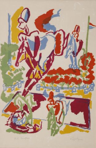 Charles Lapicque (1898-1988) Le Saut d’obstacle