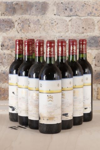 Château Mouton Rothschild, Pauillac 12 bouteilles...