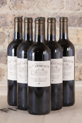Château La Couspaude, Saint-Émilion 6 bouteilles...